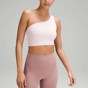 lululemon athletica Pink Align Asymmetrical Bra Light Support A/B Cup